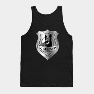 Metal K-9 Unit Badge - German Shepherd Tank Top